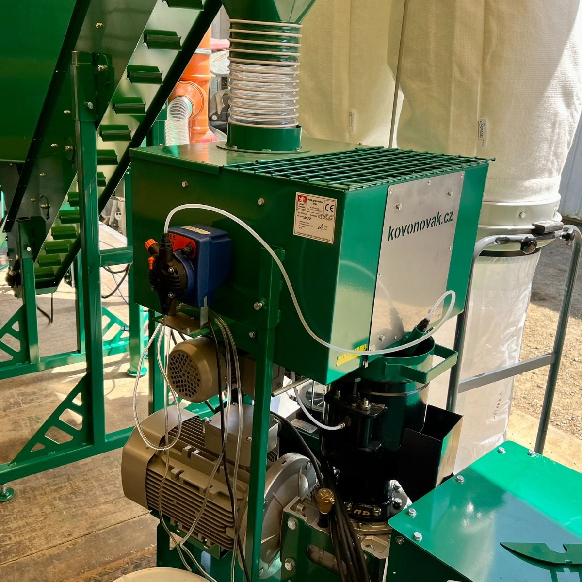 Presse à pellets pour houblon
