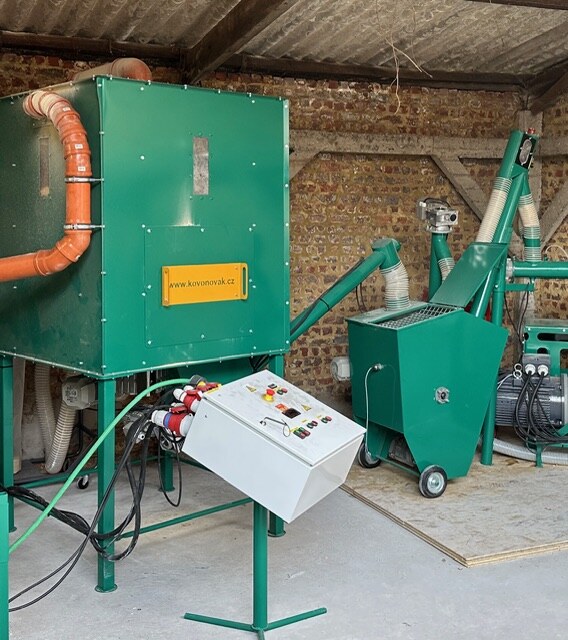 Ligne de granulés complète d'occasion en excellent état !  30Kw